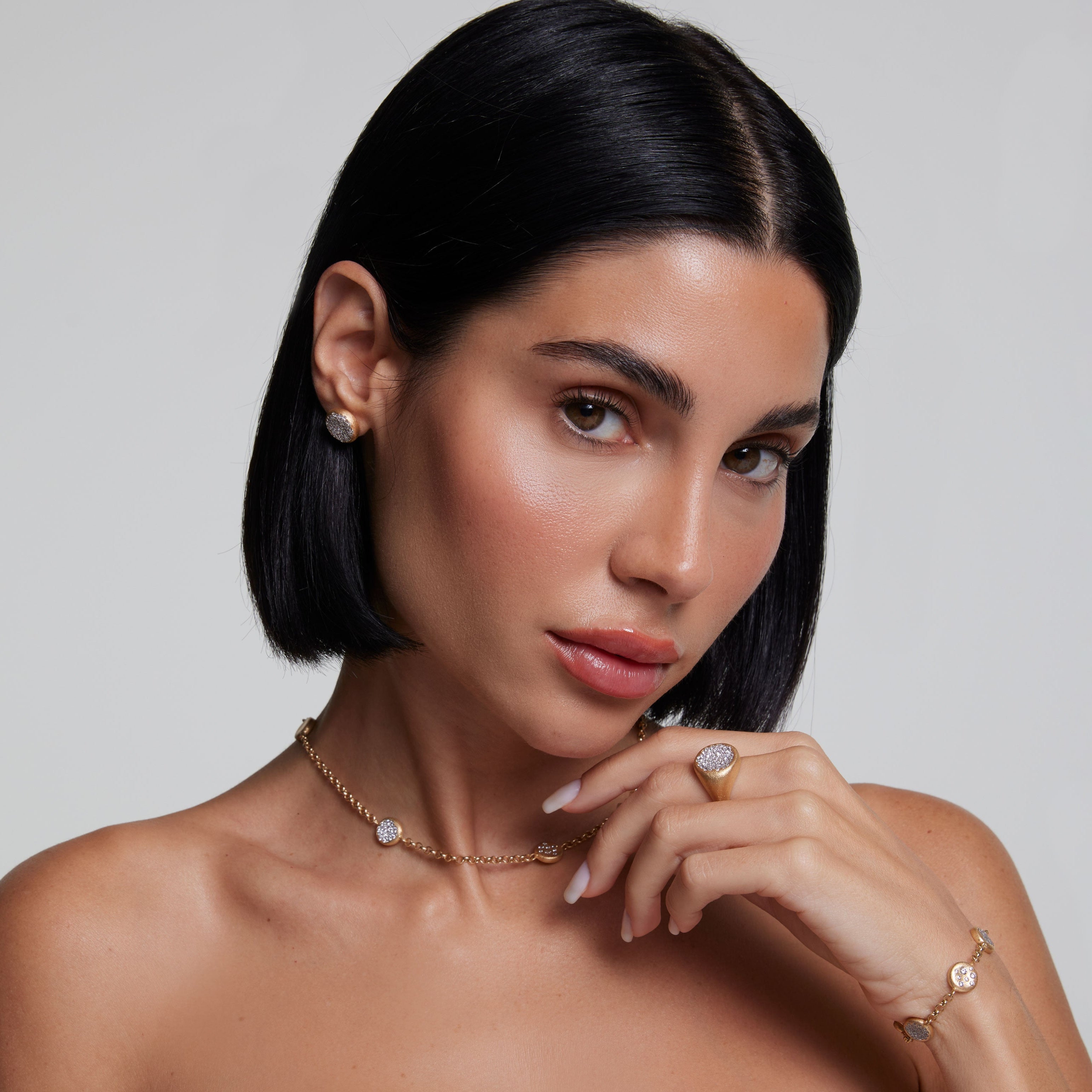 Anello Donna Oro Giallo Bianco GL100951 - Foto 9