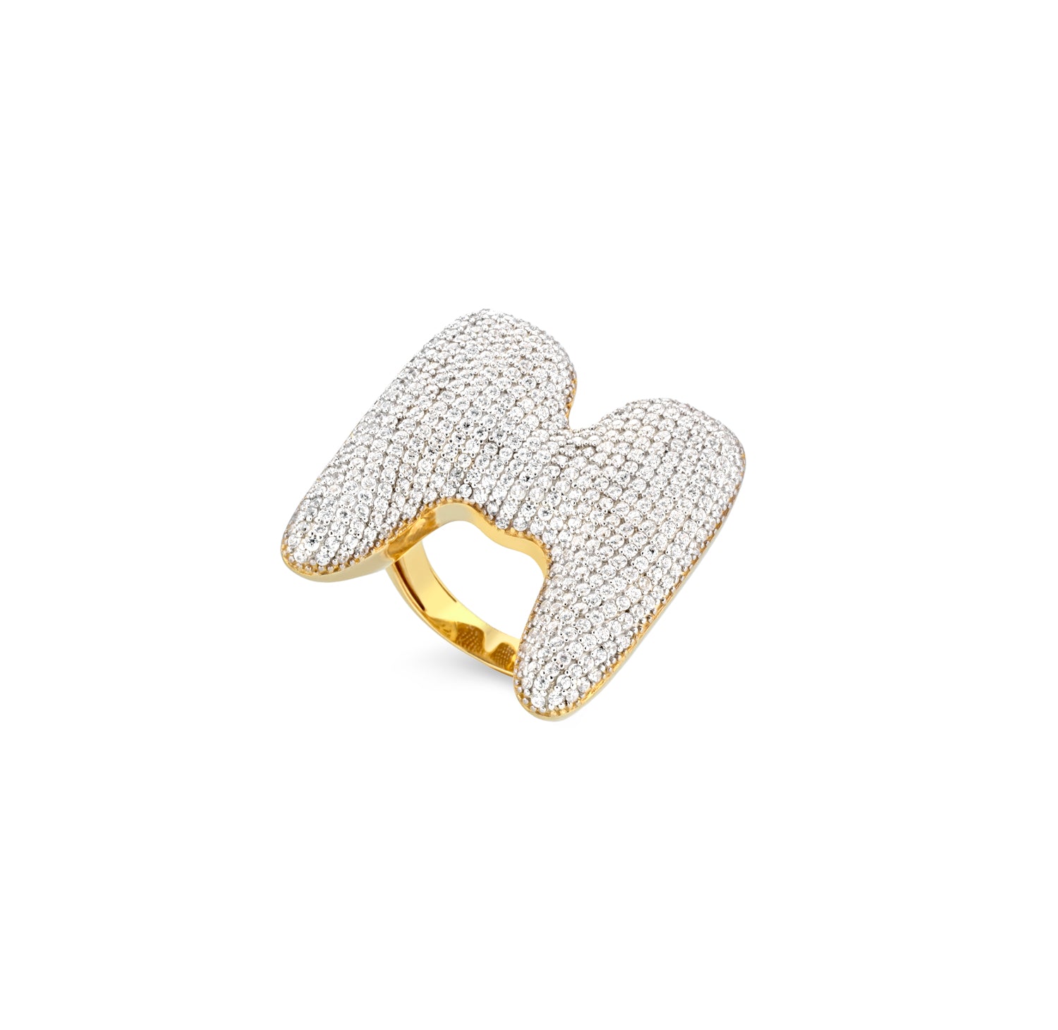 Anello SOGNI lettera M