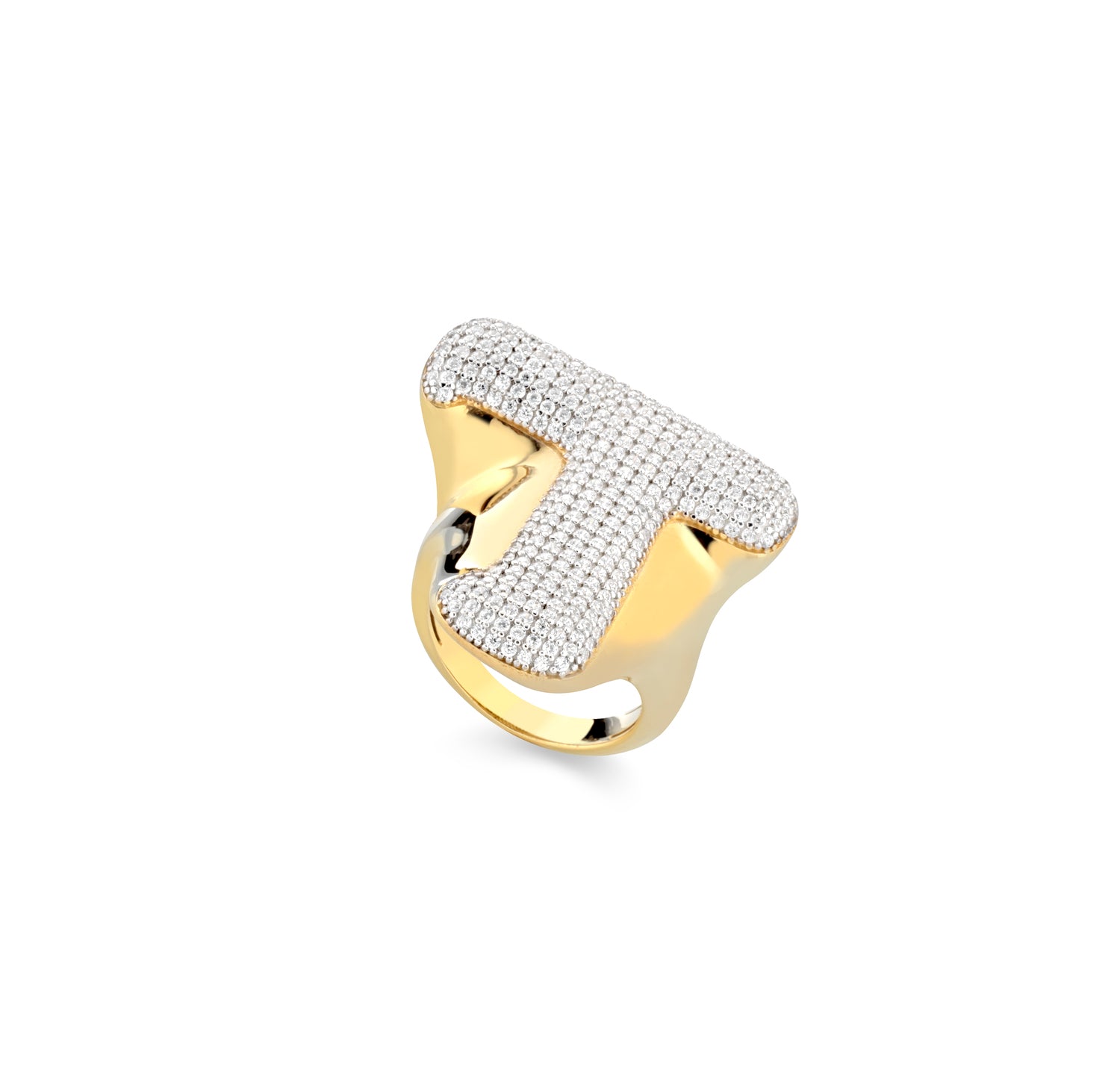 Anello SOGNI lettera T