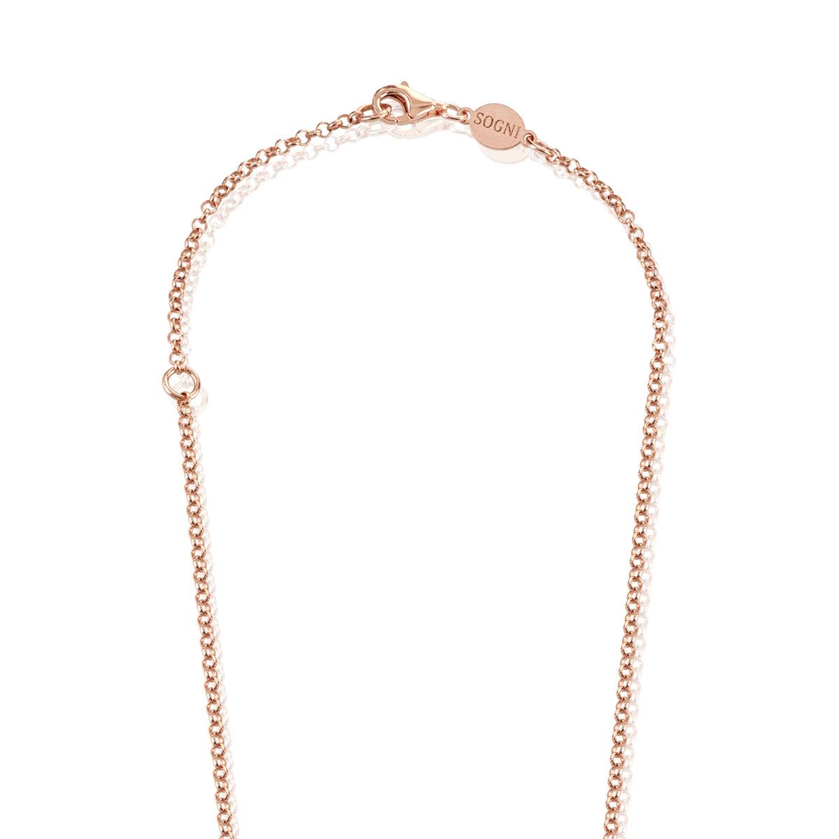 Collana stella pavè verde - SOGNI